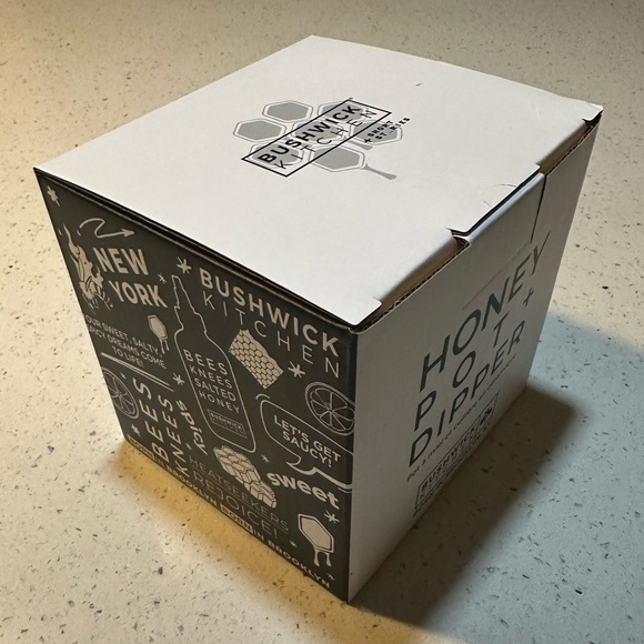 New in box / Honey Jar + Dipper by BUSHWICK KITCHEN - Picture 10 of 15